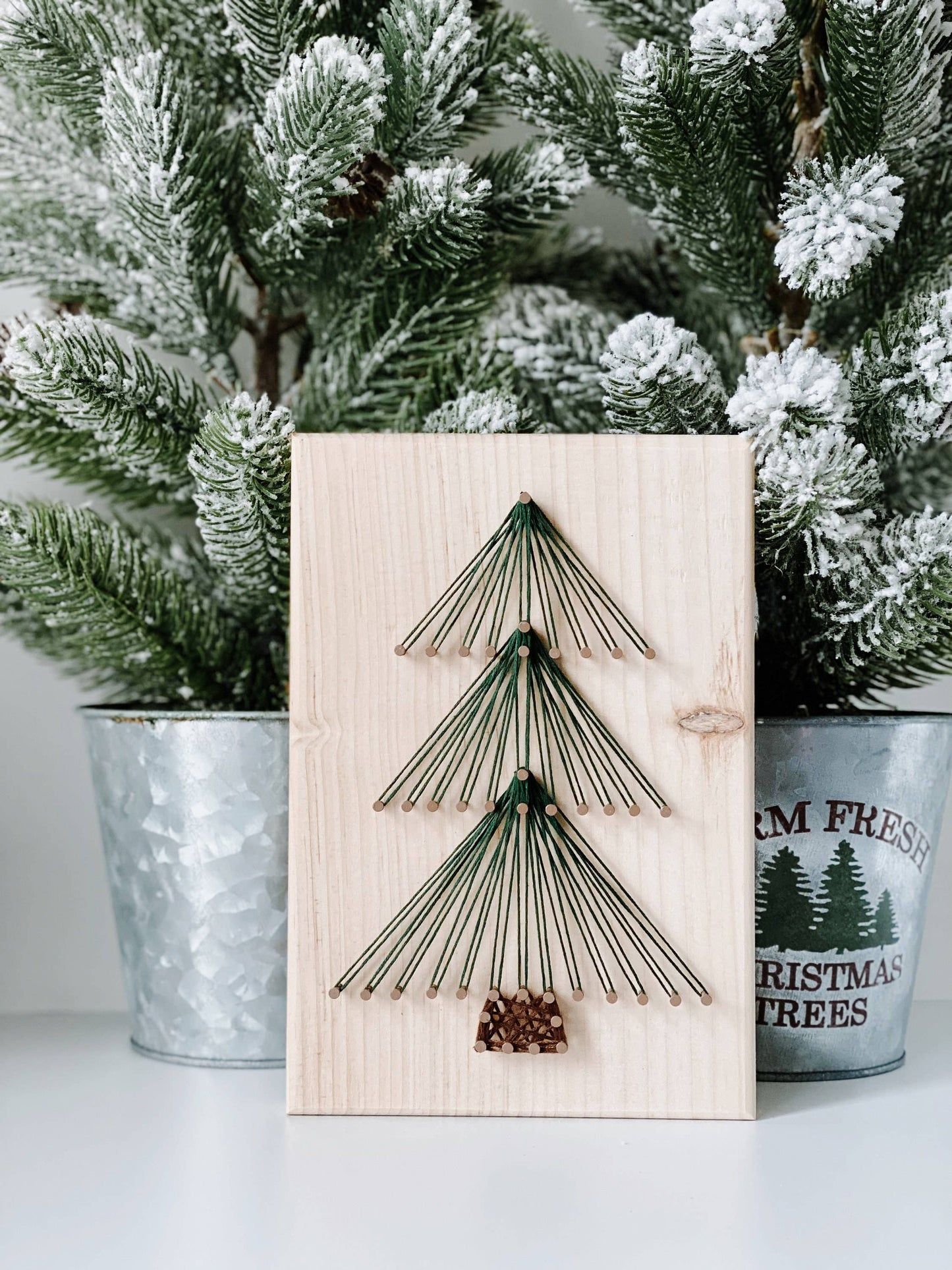 Christmas Tree String Art Kit (Geometric)