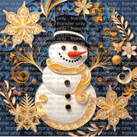 3D-CHR-06 Snowman Tumbler Wrap