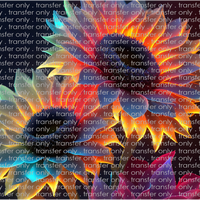 3D-FLW-30 Intense Color Sunflowers Tumbler Wrap