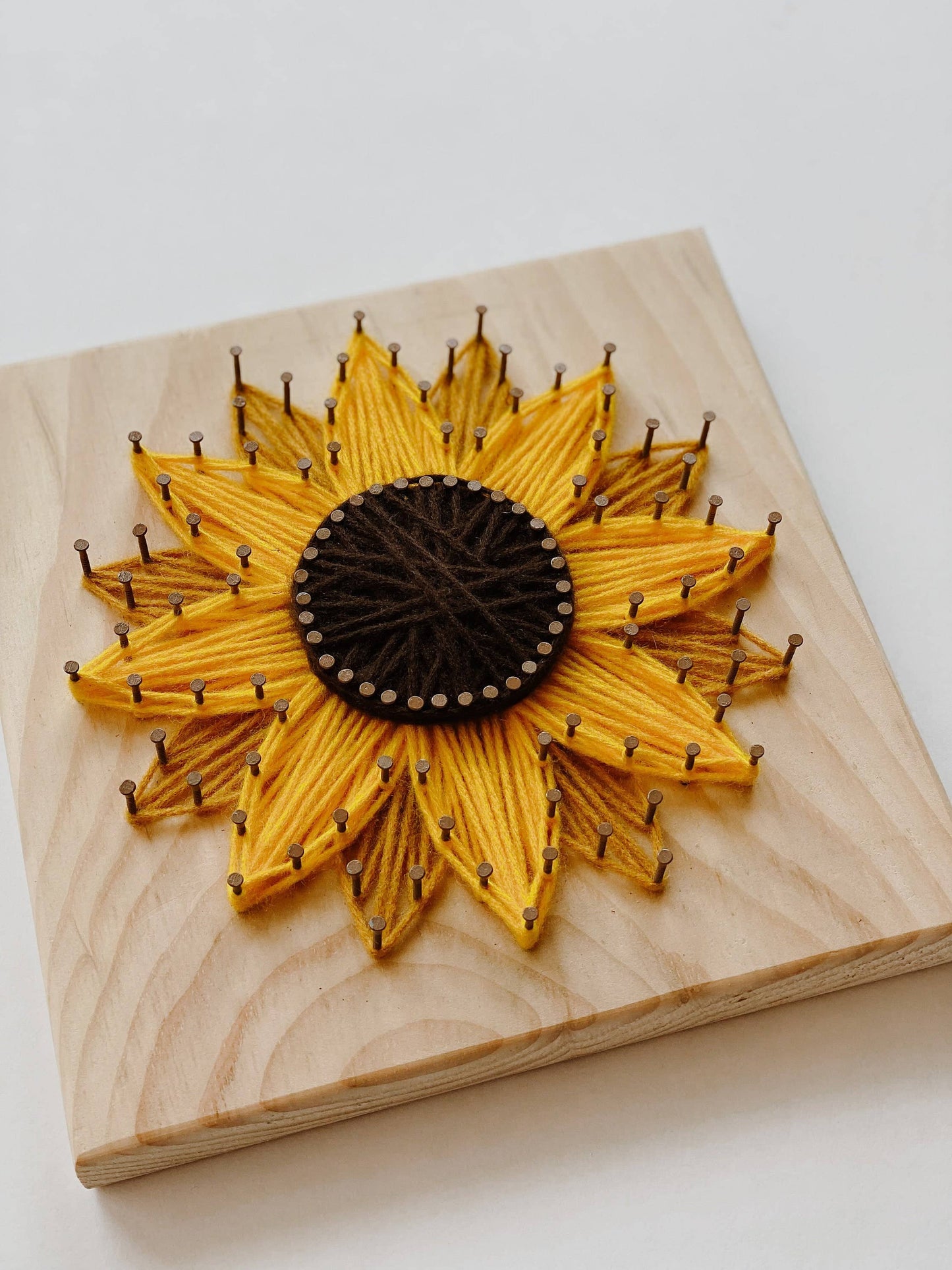 Sunflower DIY String Art Kit