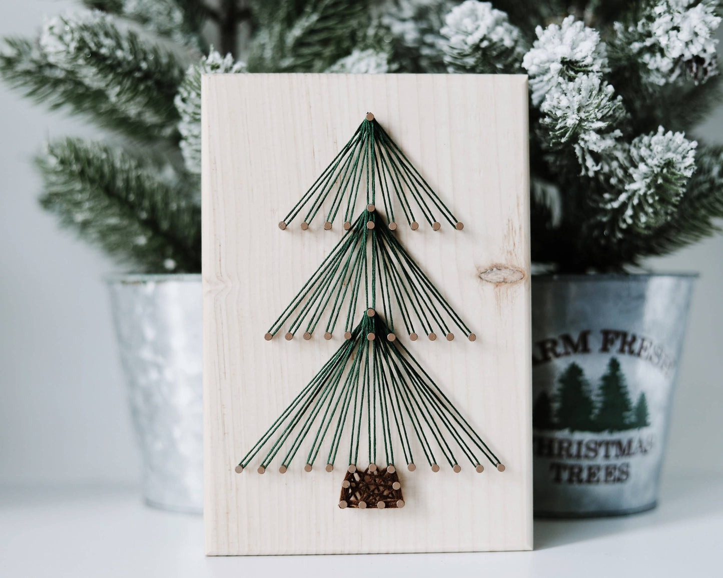 Christmas Tree String Art Kit (Geometric)