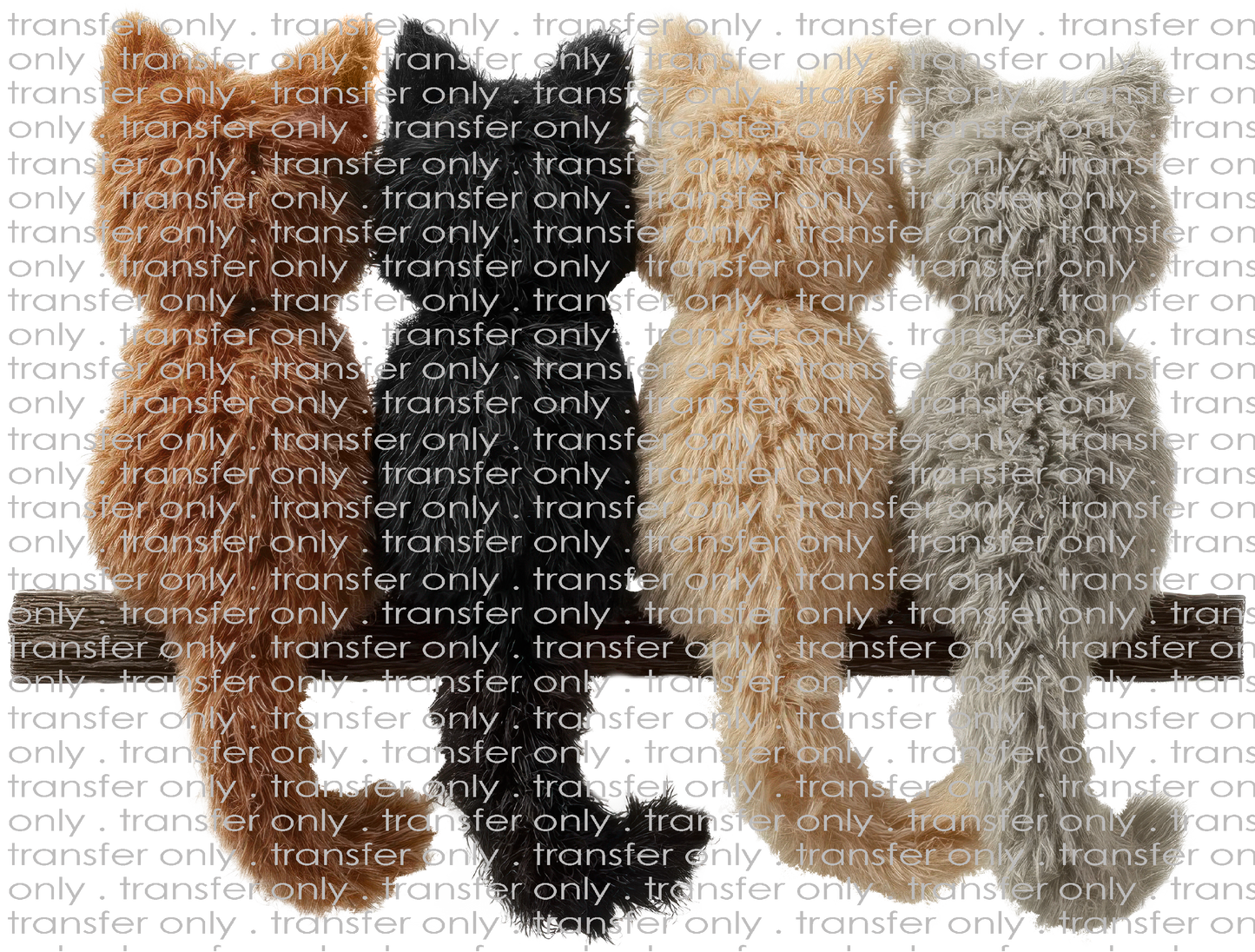 ANM 112 Crochet 4 Cats Sitting