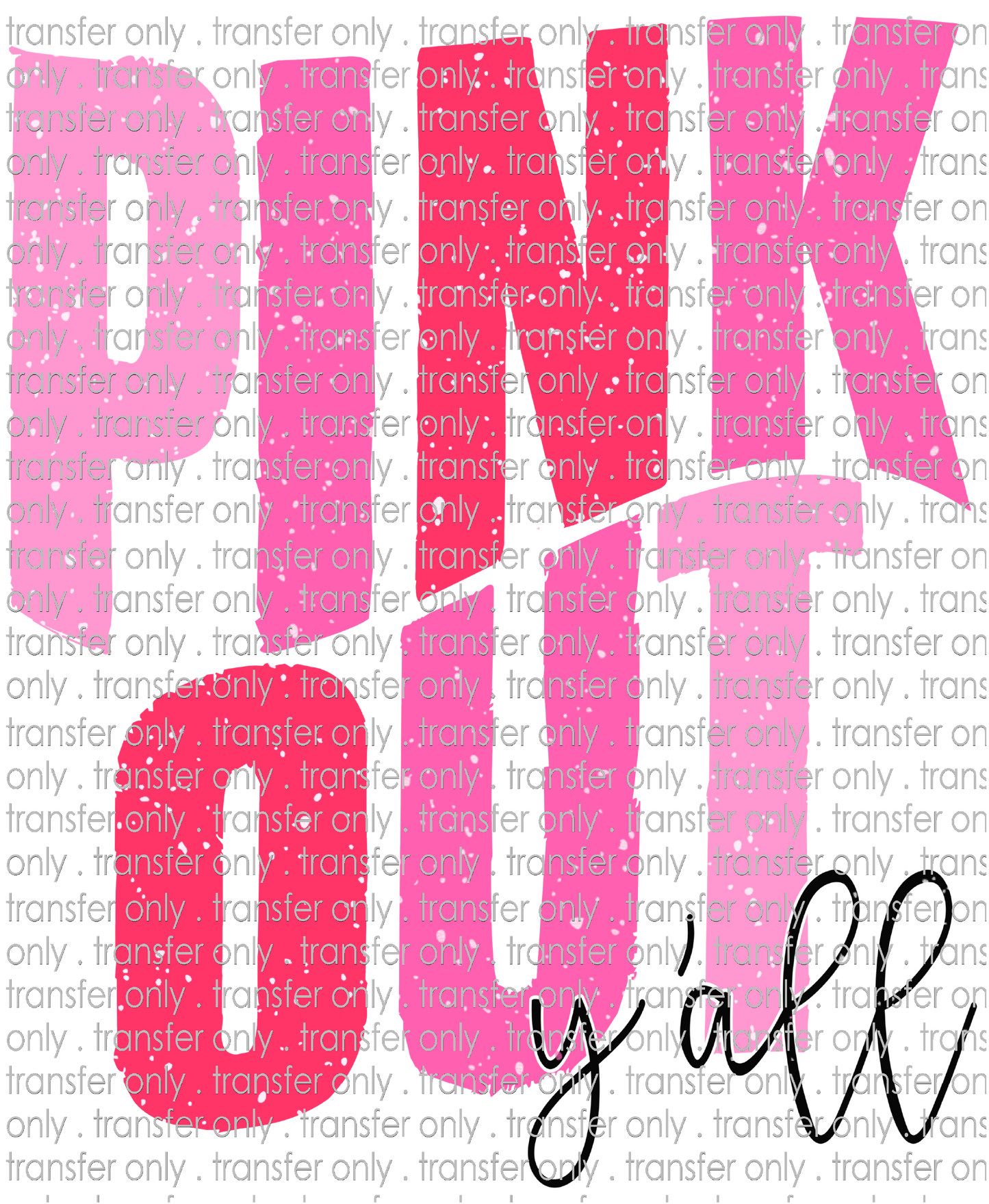 AWR 267 Pink Out Y'all