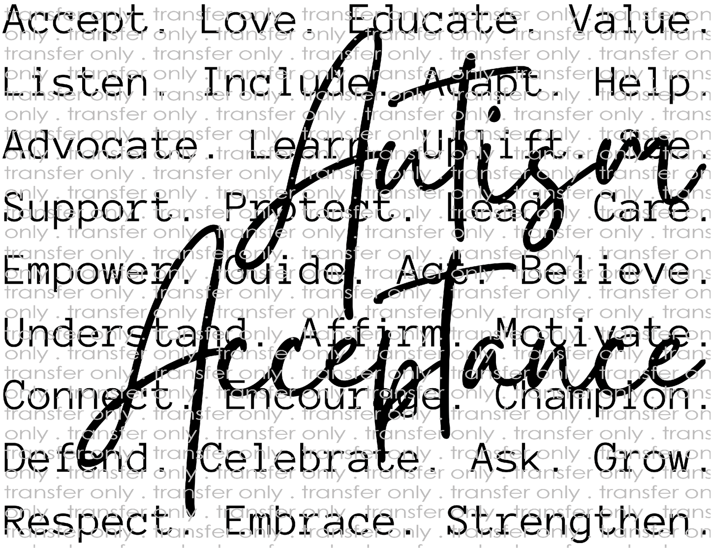 AWR 288 Autism Acceptance Wording