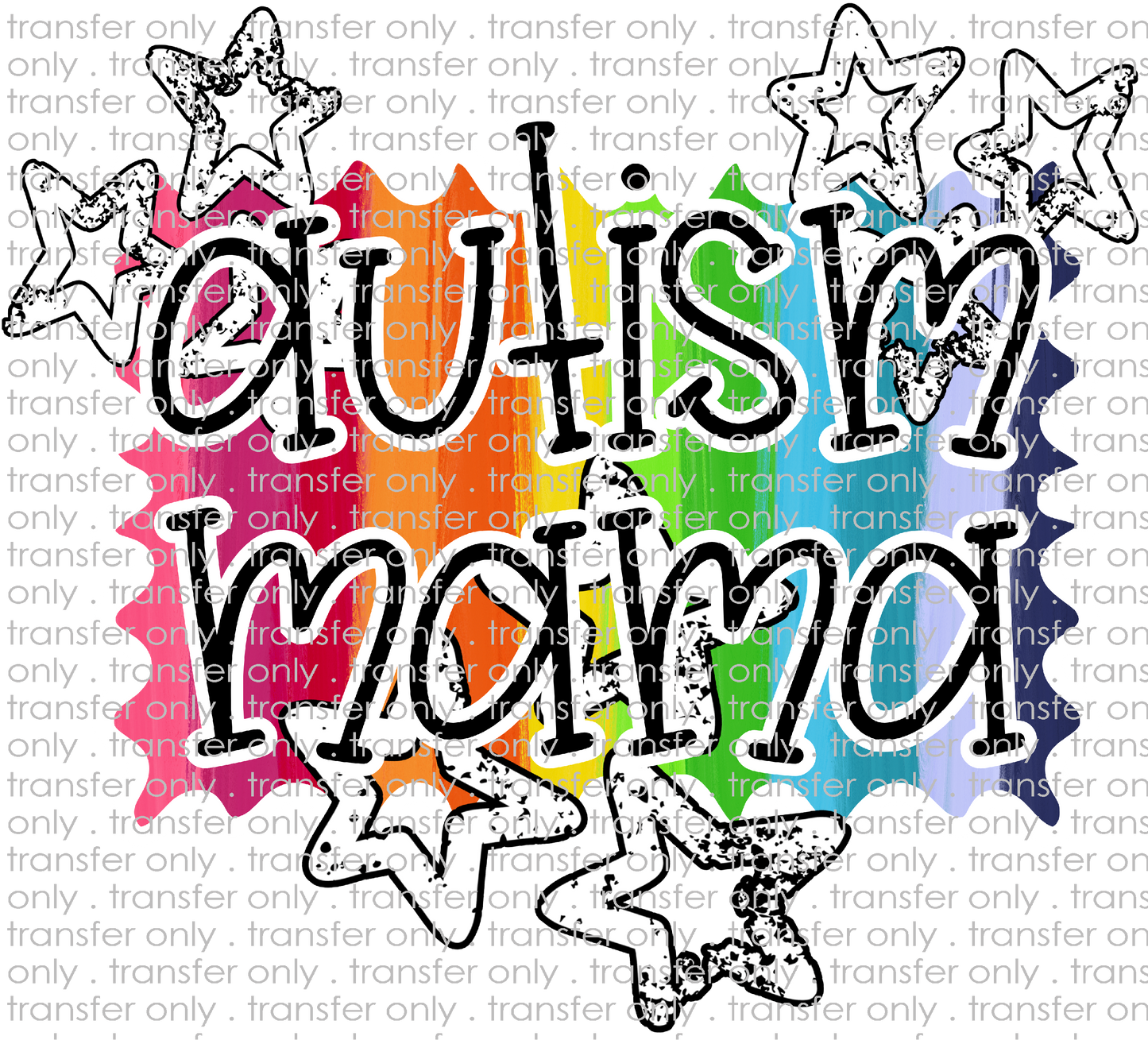 AWR 291 Autism Mama Rainbow