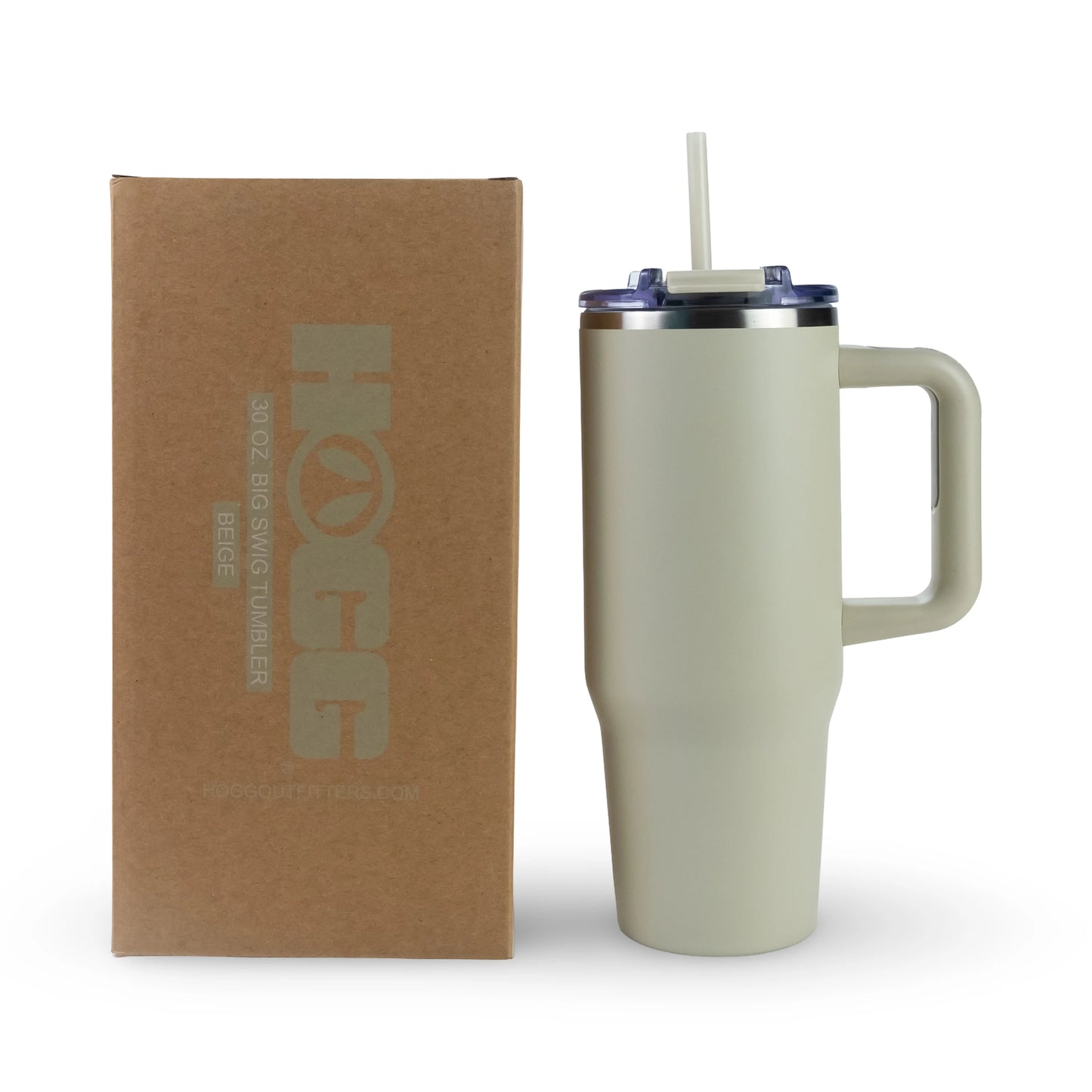Beige - 30oz Powder Coated Big Swig Tumbler