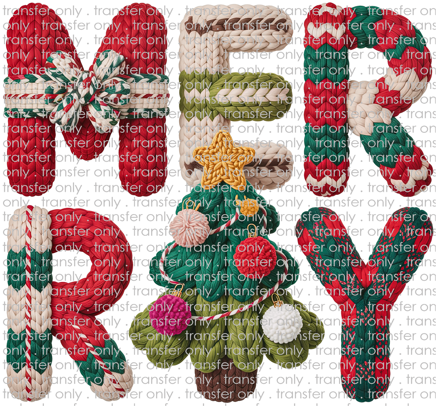 CHR 1324 Merry Faux Crochett