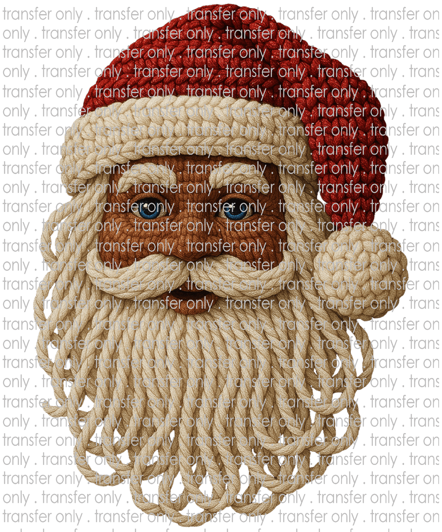 CHR 1353 Santa Faux Crochet Yarn Beard
