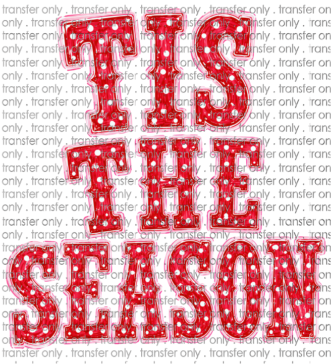 CHR 1383 Tis the Season Polka Dot