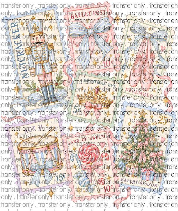 CHR 1386 Nutcracker Pastel Stamps