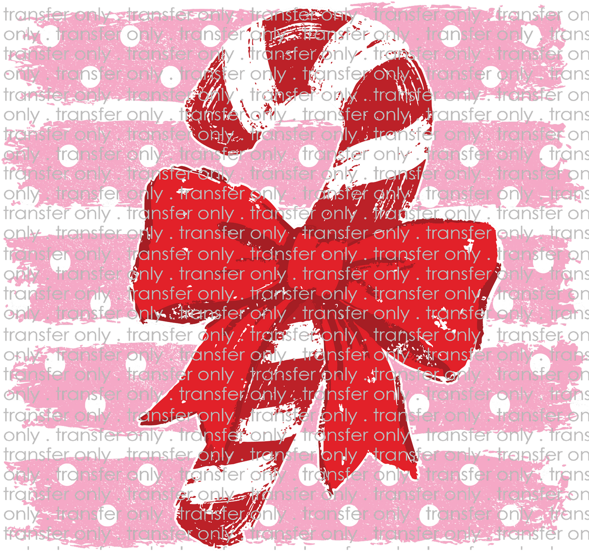 CHR 1413 Candy Cane Polka Stripe