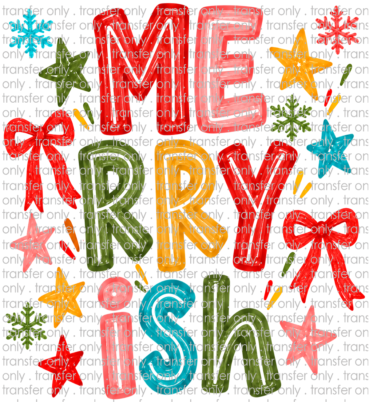 CHR 1426 Merryish Bows and Stars