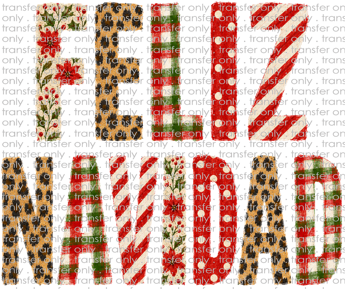 CHR 1428 Feliz Navidad Patterns