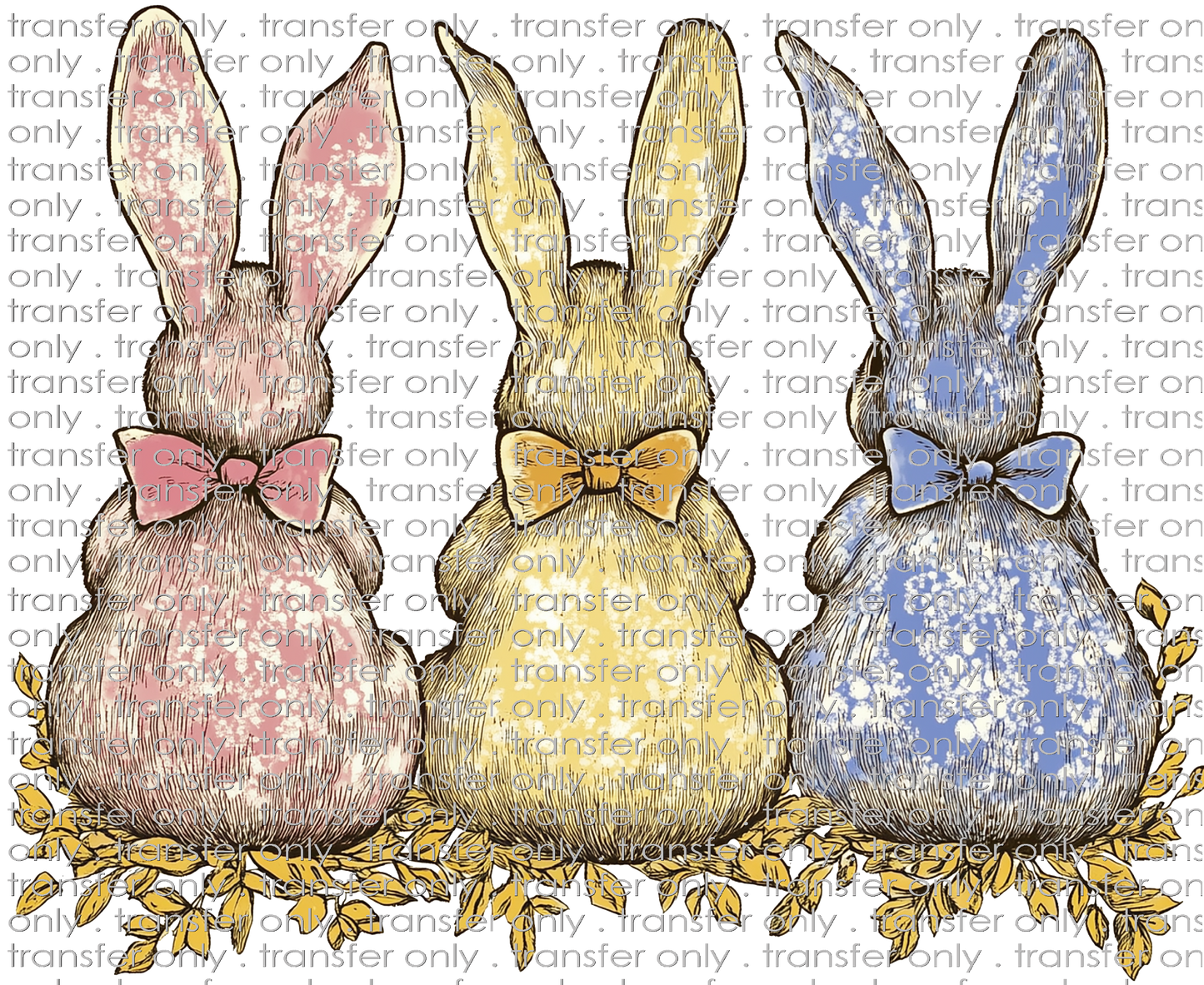 EST 219 Three Easter Bunnies