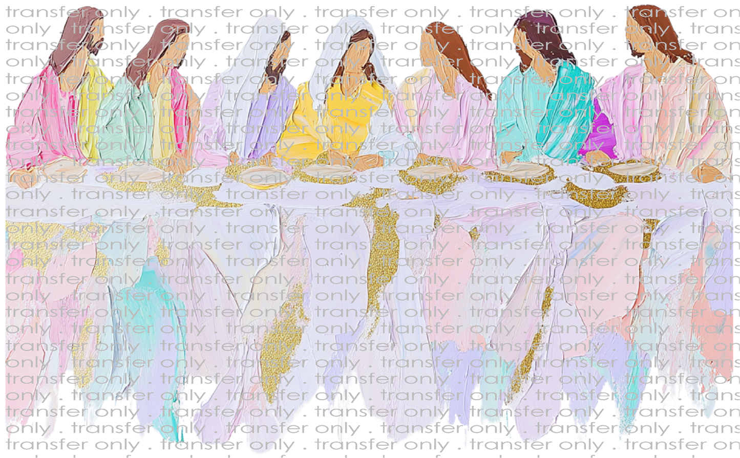 EST 281 Last Supper Watercolor
