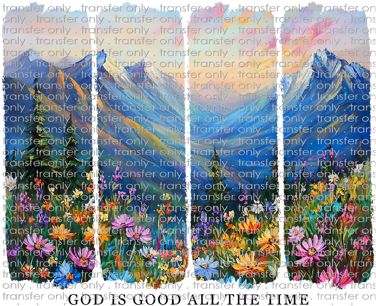 FAITH 209 God is Good Brushstroke