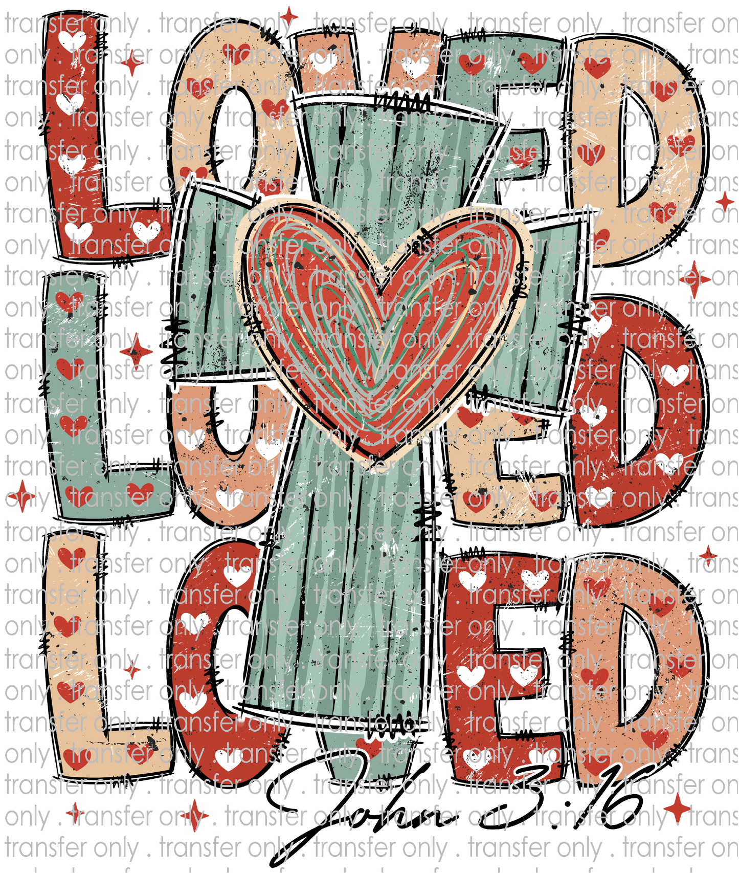 FAITH 223 Loved Cross John 3 16