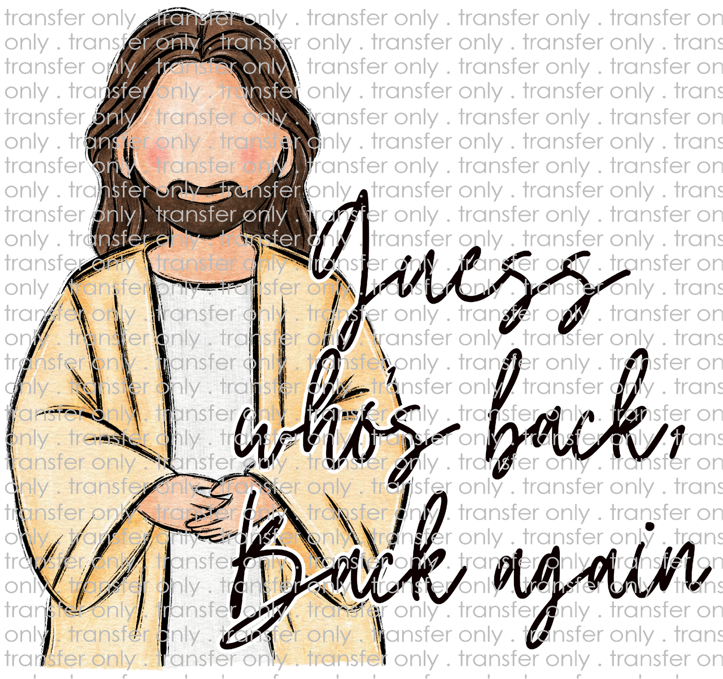 FAITH 239 Guess Whose Back Jesus