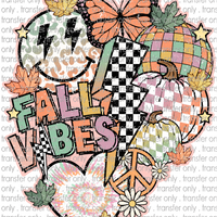 FALL 506 Retro Fall Vibes Collage Grunge
