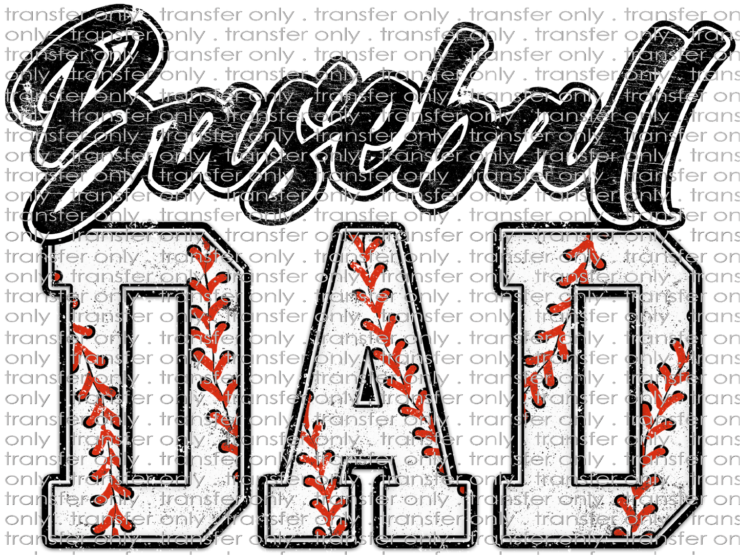 FAM 219 Baseball Dad Black