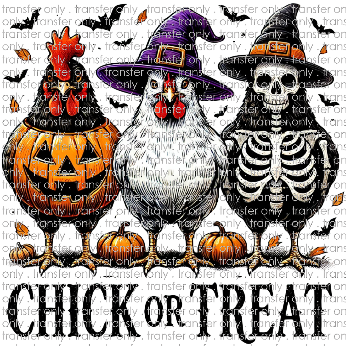HALLO 343 Halloween Chick or Treat