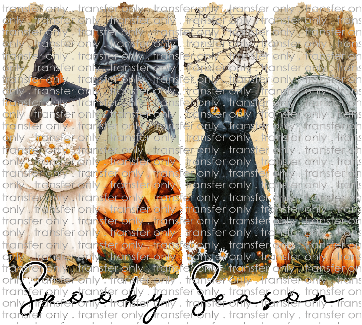HALLO 344 Brush Stroke Spooky Season