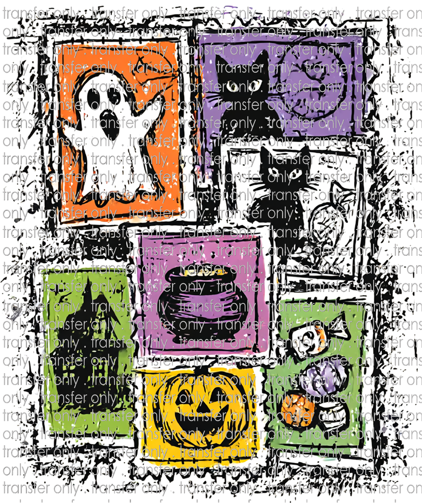 HALLO 393 Halloween Postage Stamps
