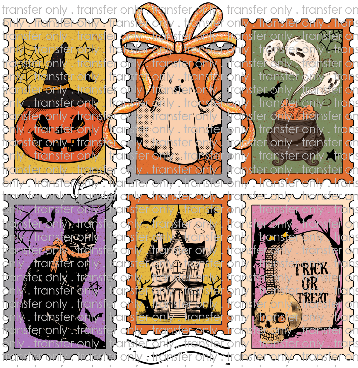 HALLO 418 Halloween Stamp Pumpkin