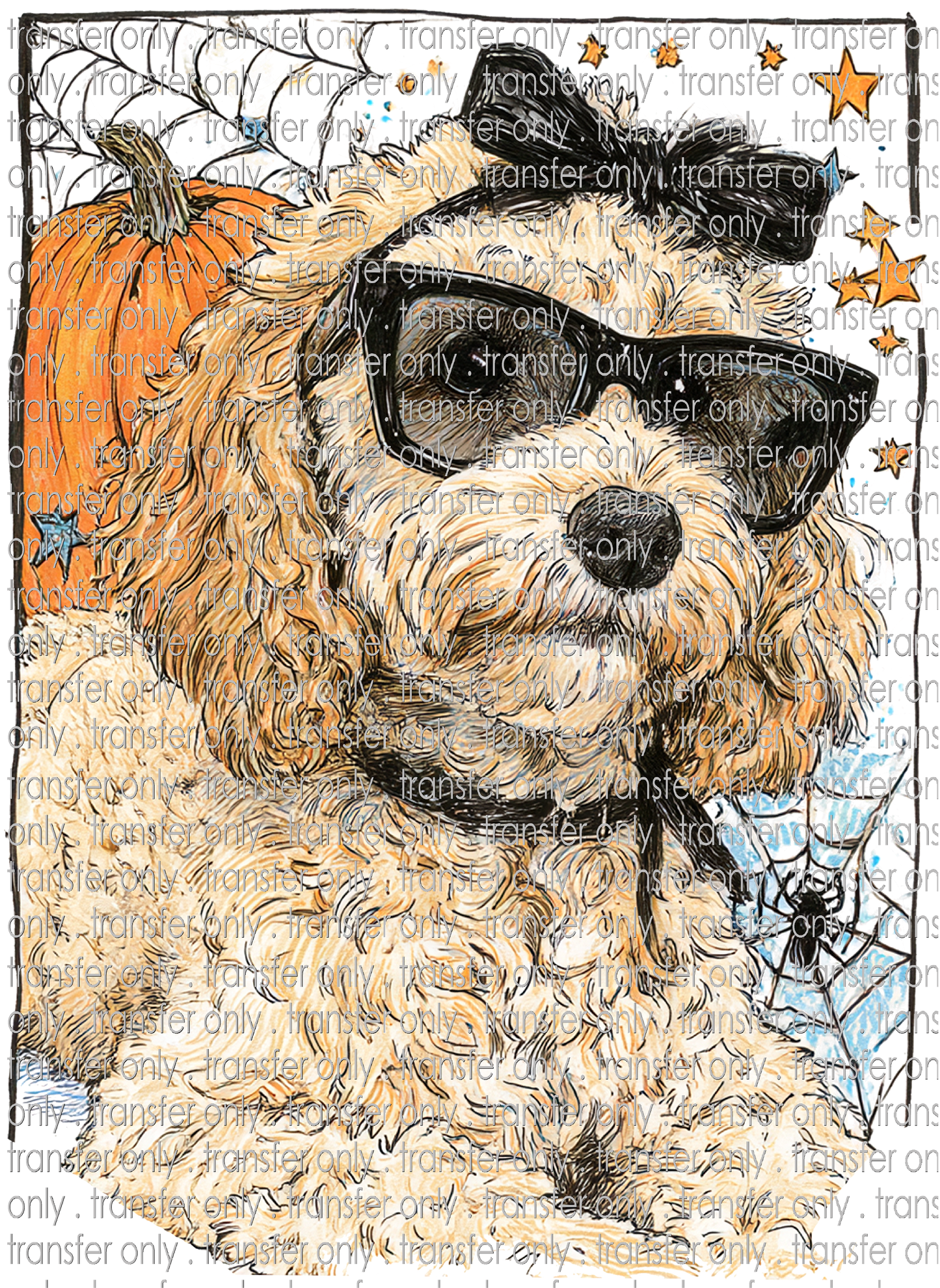 HALLO 422 Golden Doodle Halloween