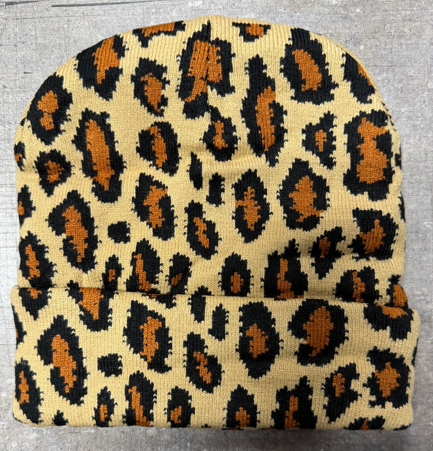 Leopard Beanie