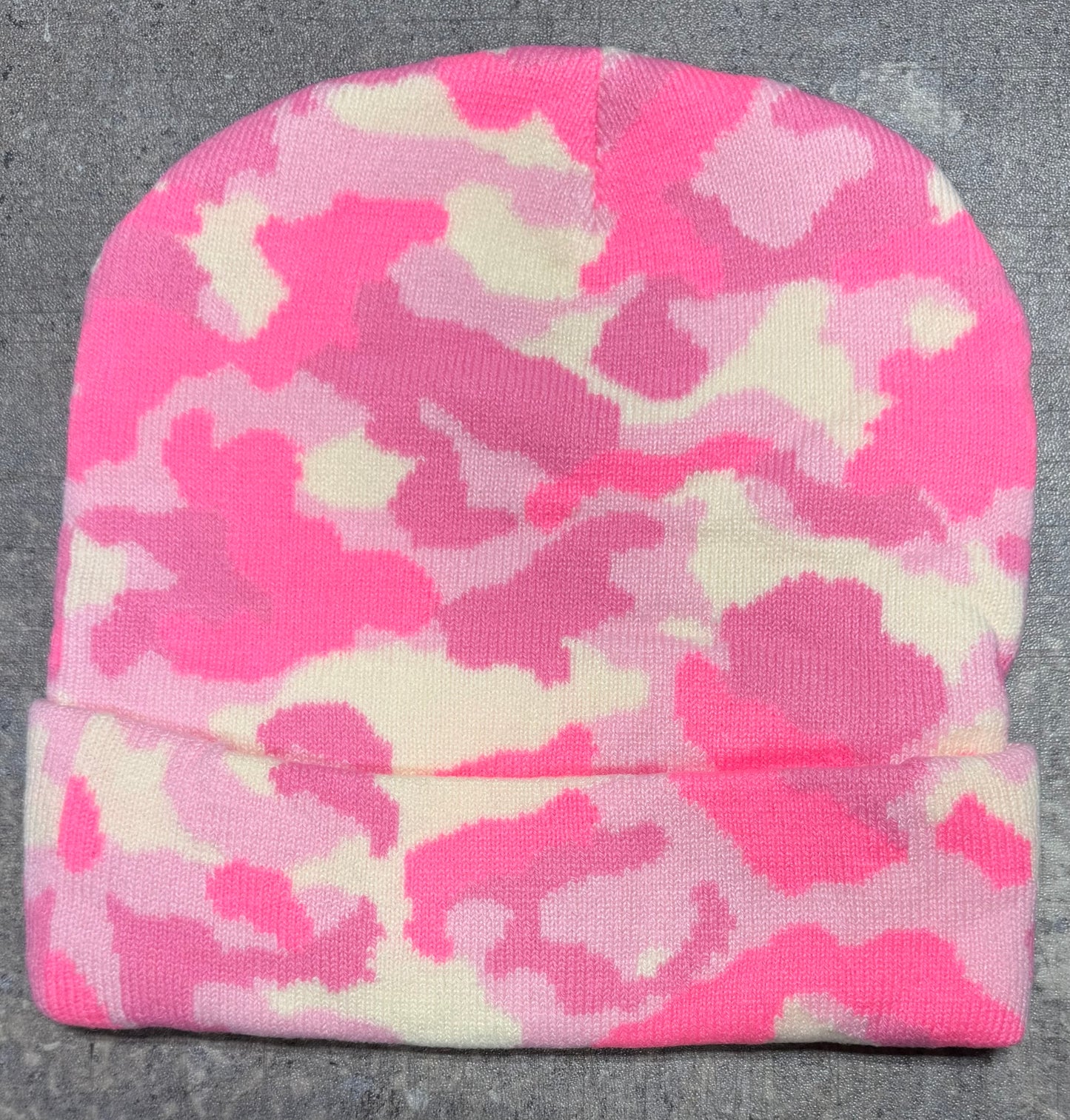 Pink Camo Beanie