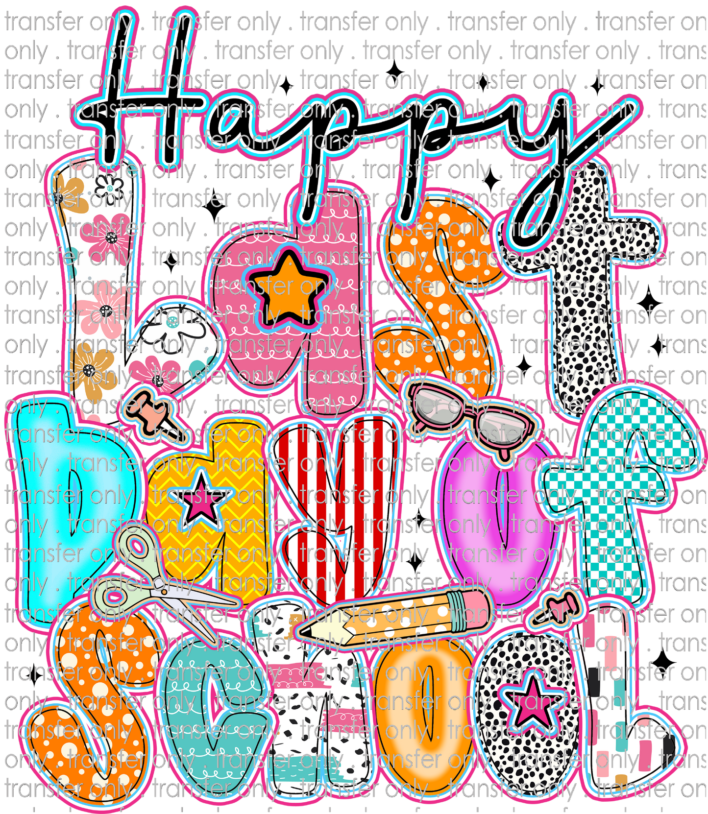 SCH 2070 Happy Last Day of School Sun Glasses