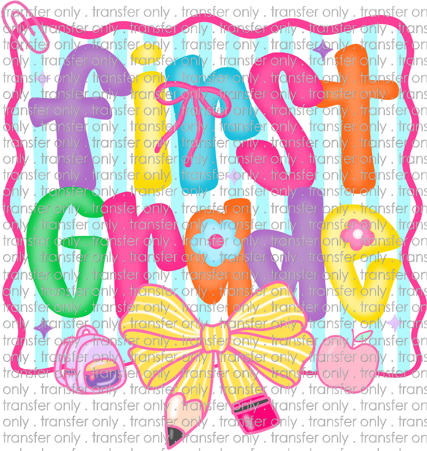SCH 2088 First Grade Bright Bow