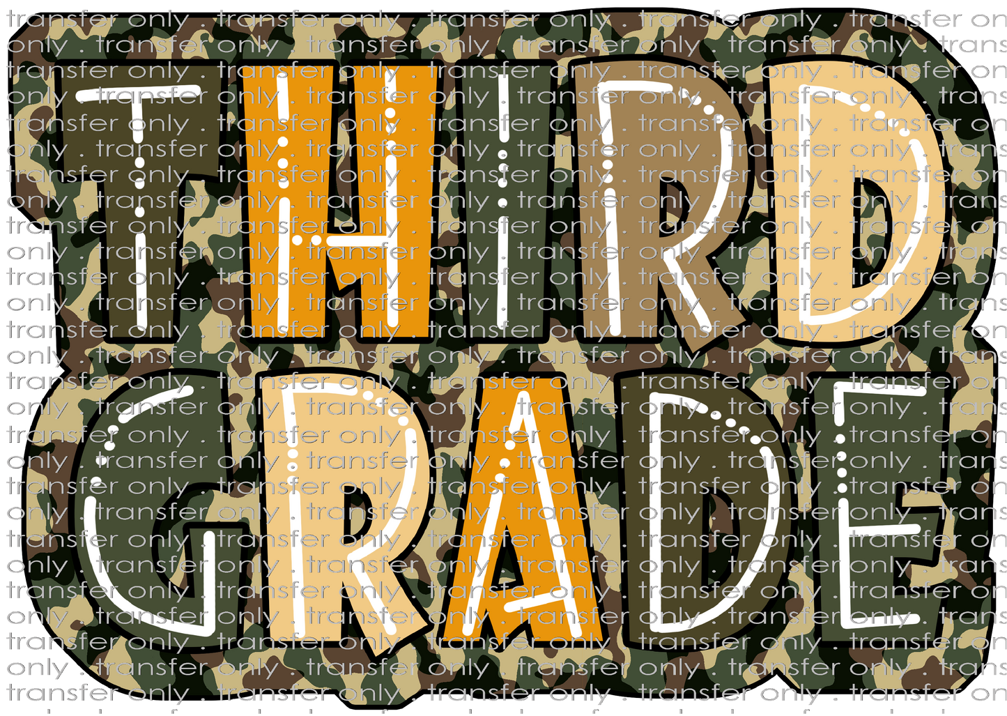 SCH 2101 Third Grade Camo