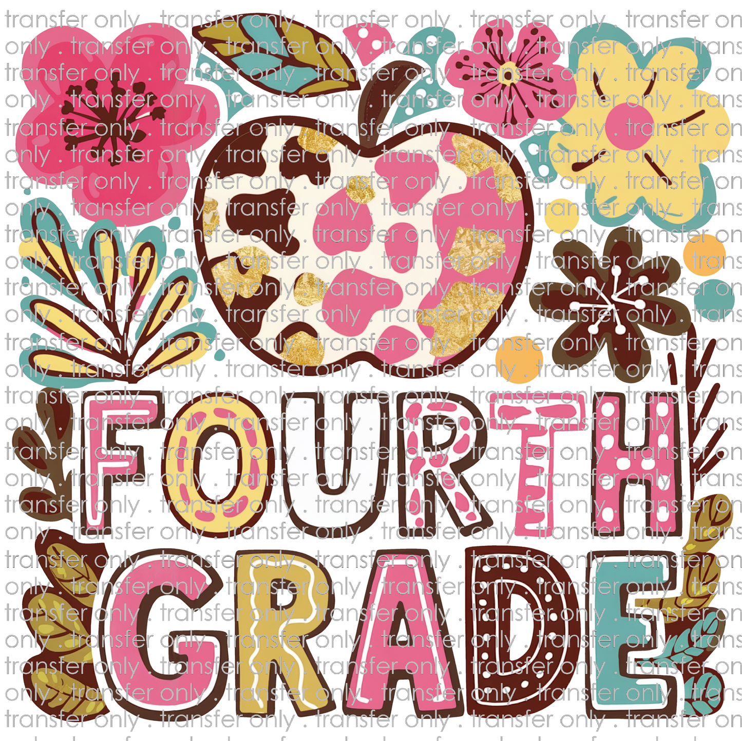 SCH 2122 Fourth Grade with Flowers
