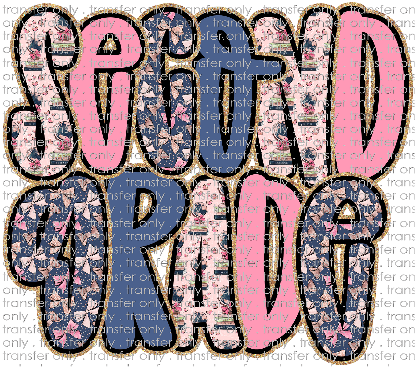 SCH 2135 Second Grade Blue and Pink