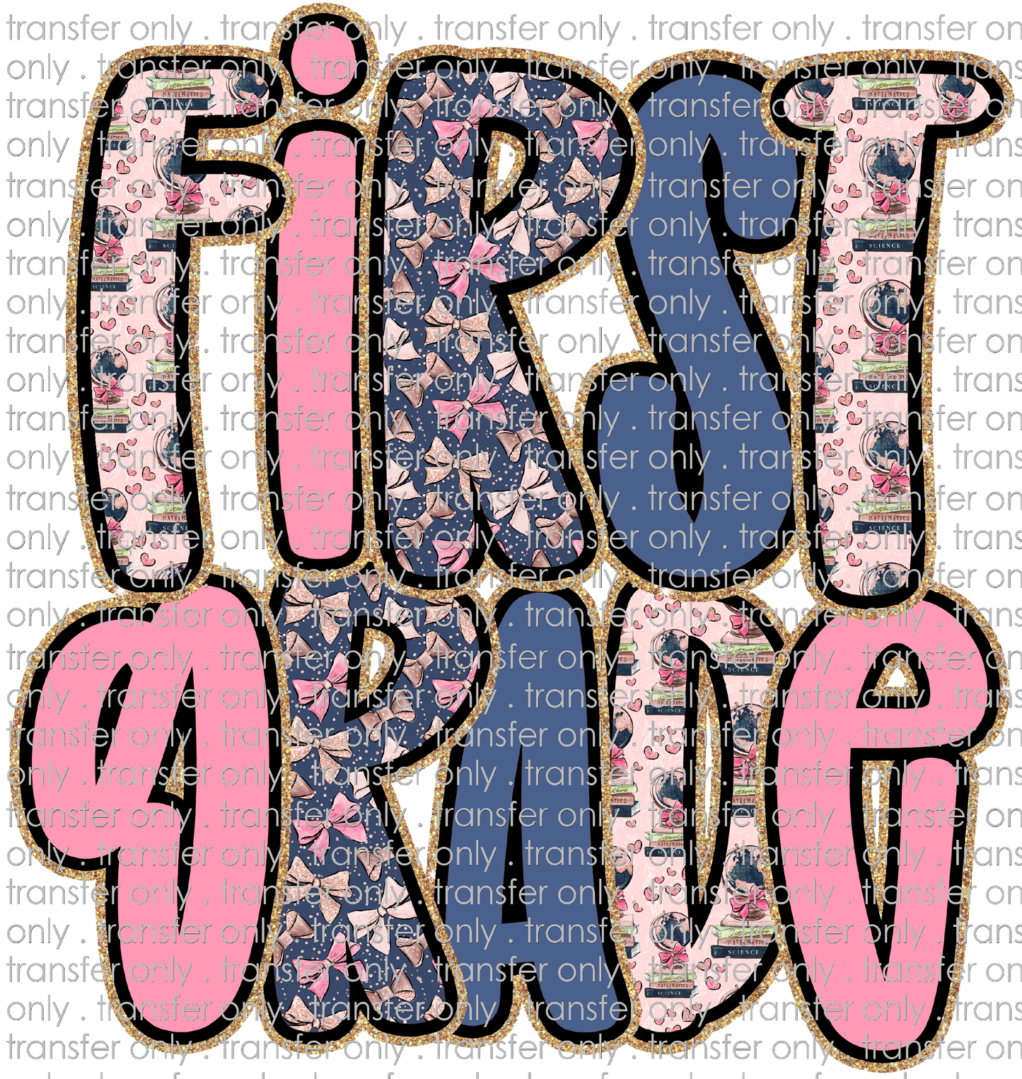 SCH 2137 First Grade Blue and Pink