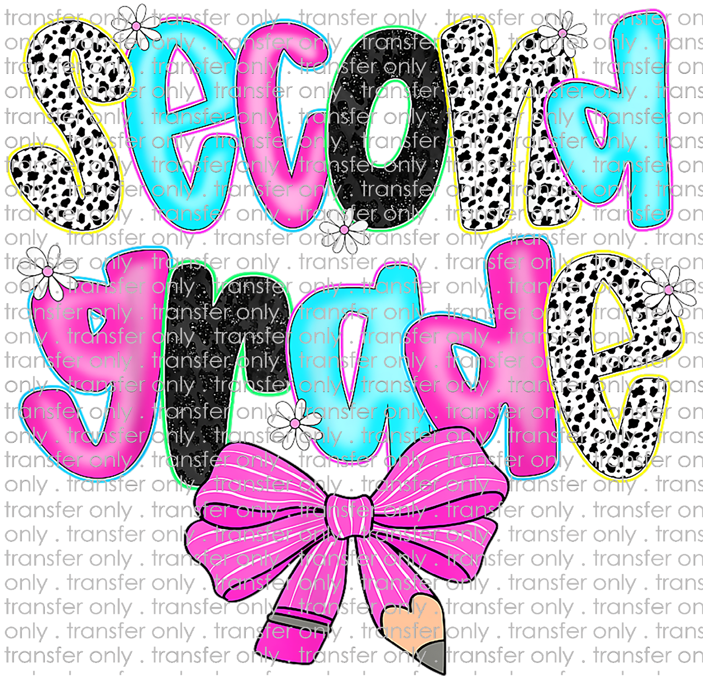 SCH 2156 Second Grade Pink Black & Blue