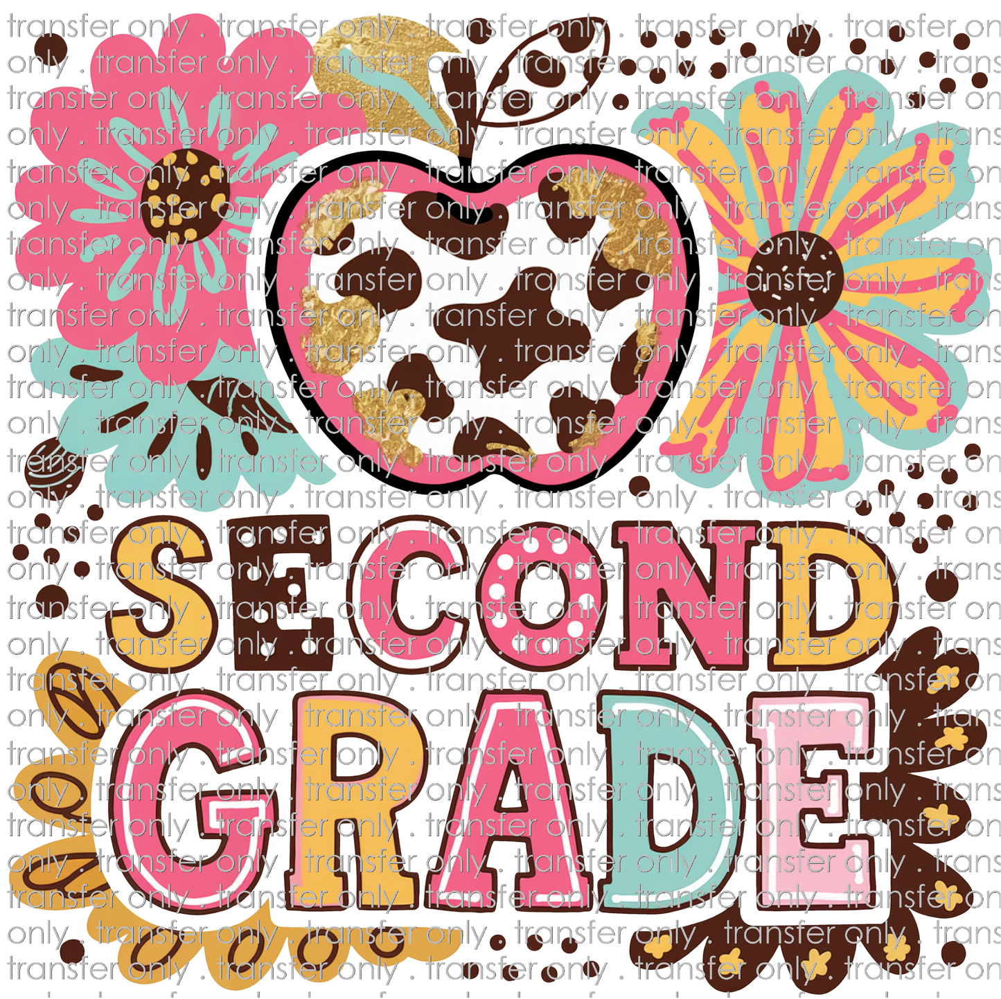SCH 2174 Second Grade with Flowers