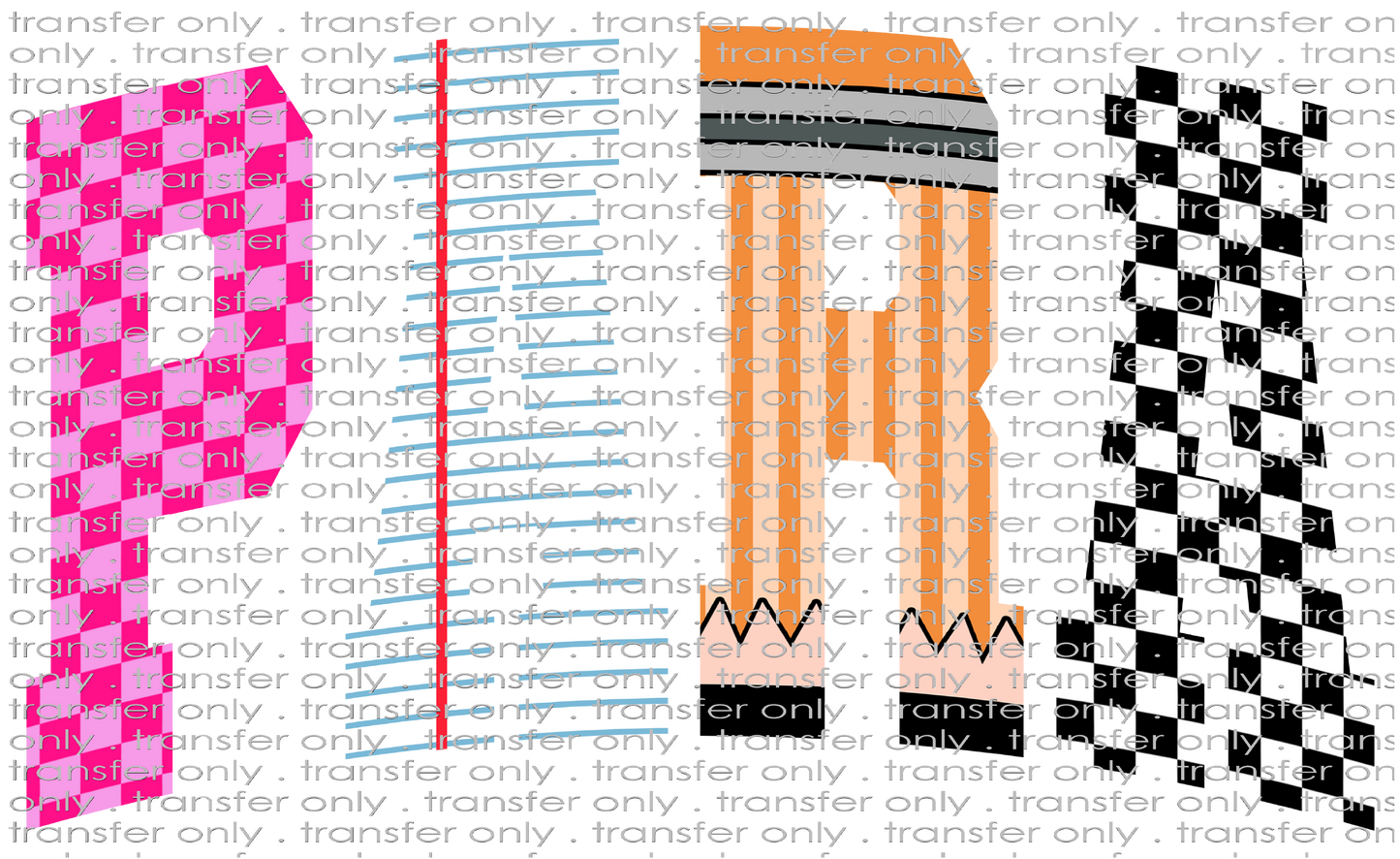 SCH 2184 Retro PARA Pattern