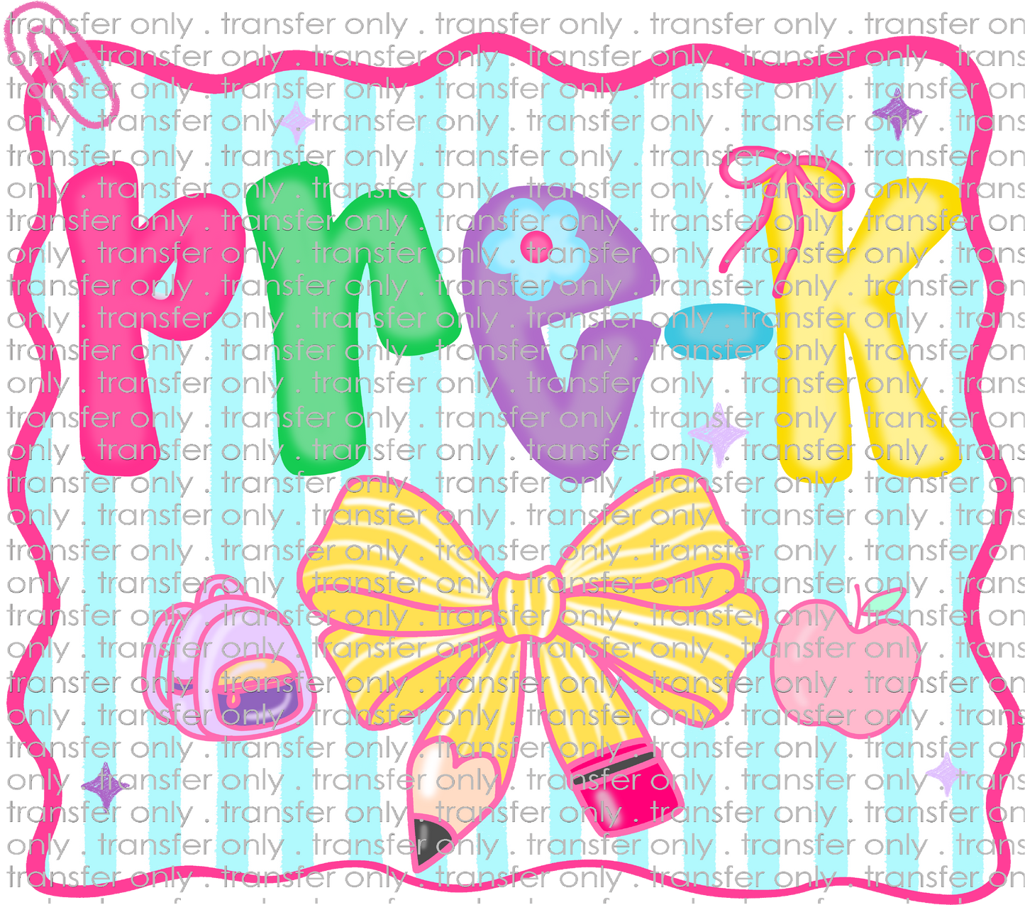 SCH 2186 Pre-K Bright Bow