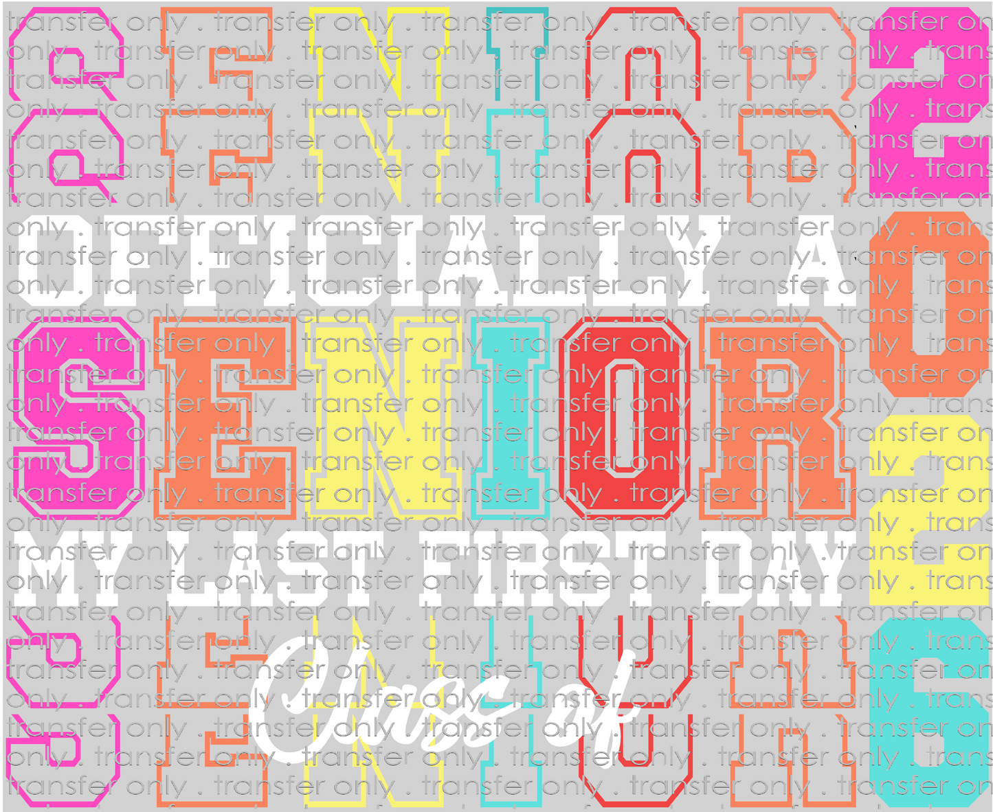 SCH 2197 Senior 2026 First Last Day