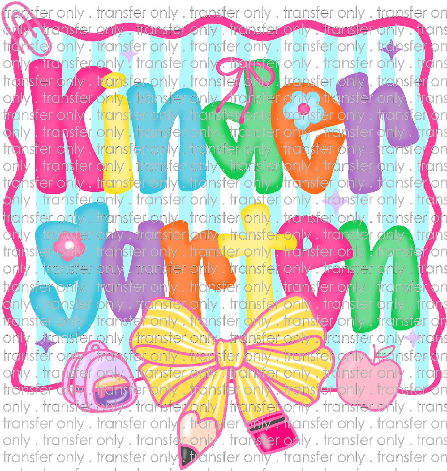 SCH 2201 Kindergarten Bright Bow