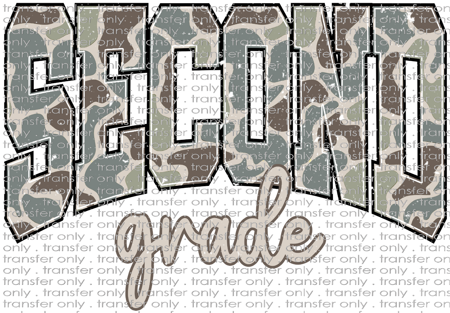 SCH 2212 Camo Second Grade