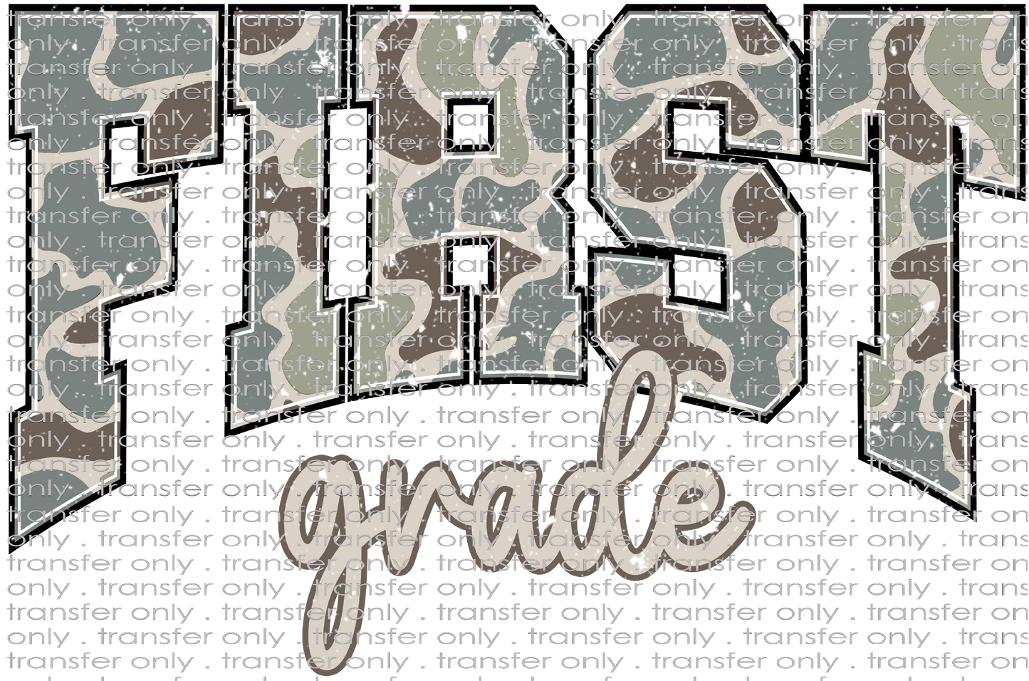 SCH 2214 Camo First Grade