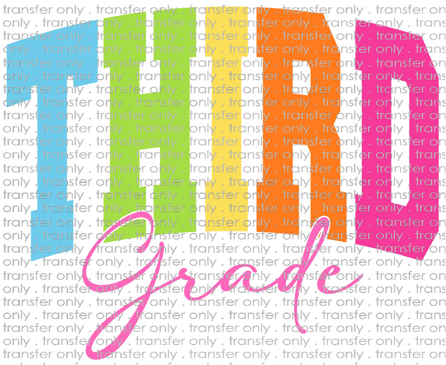 SCH 2230 Color Block Third Grade