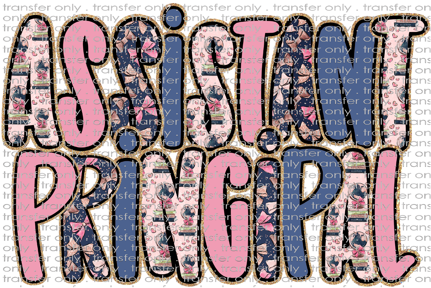SCH 2236 Assistant Principal Blue and Pink