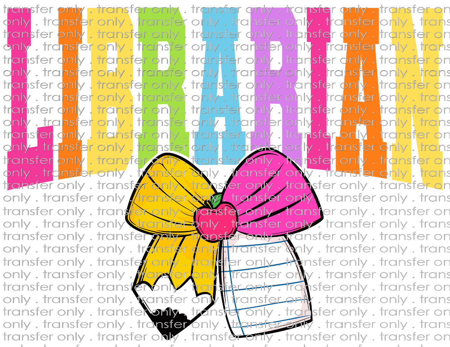 SCH 2270 Librarian With Pencil Bow