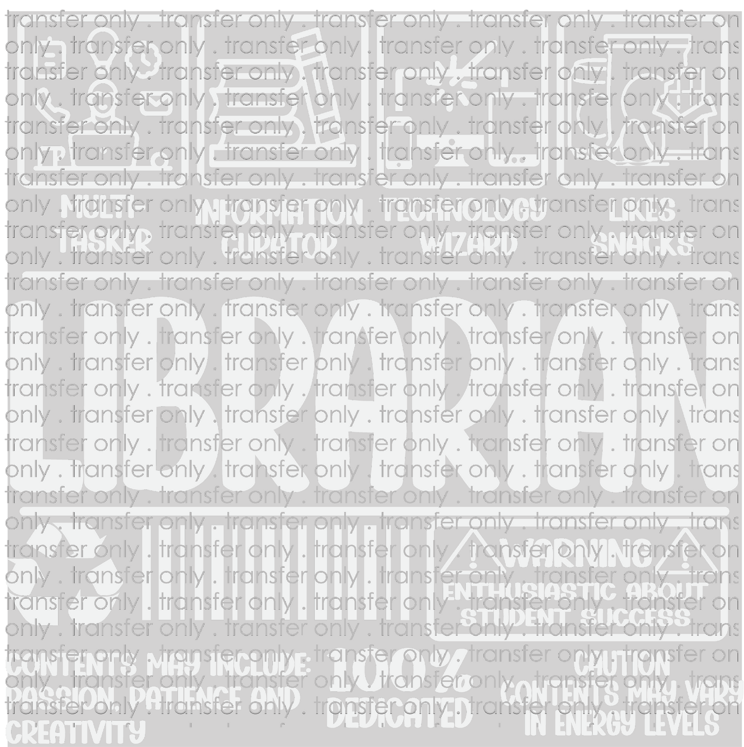 SCH 2276 Librarian Label