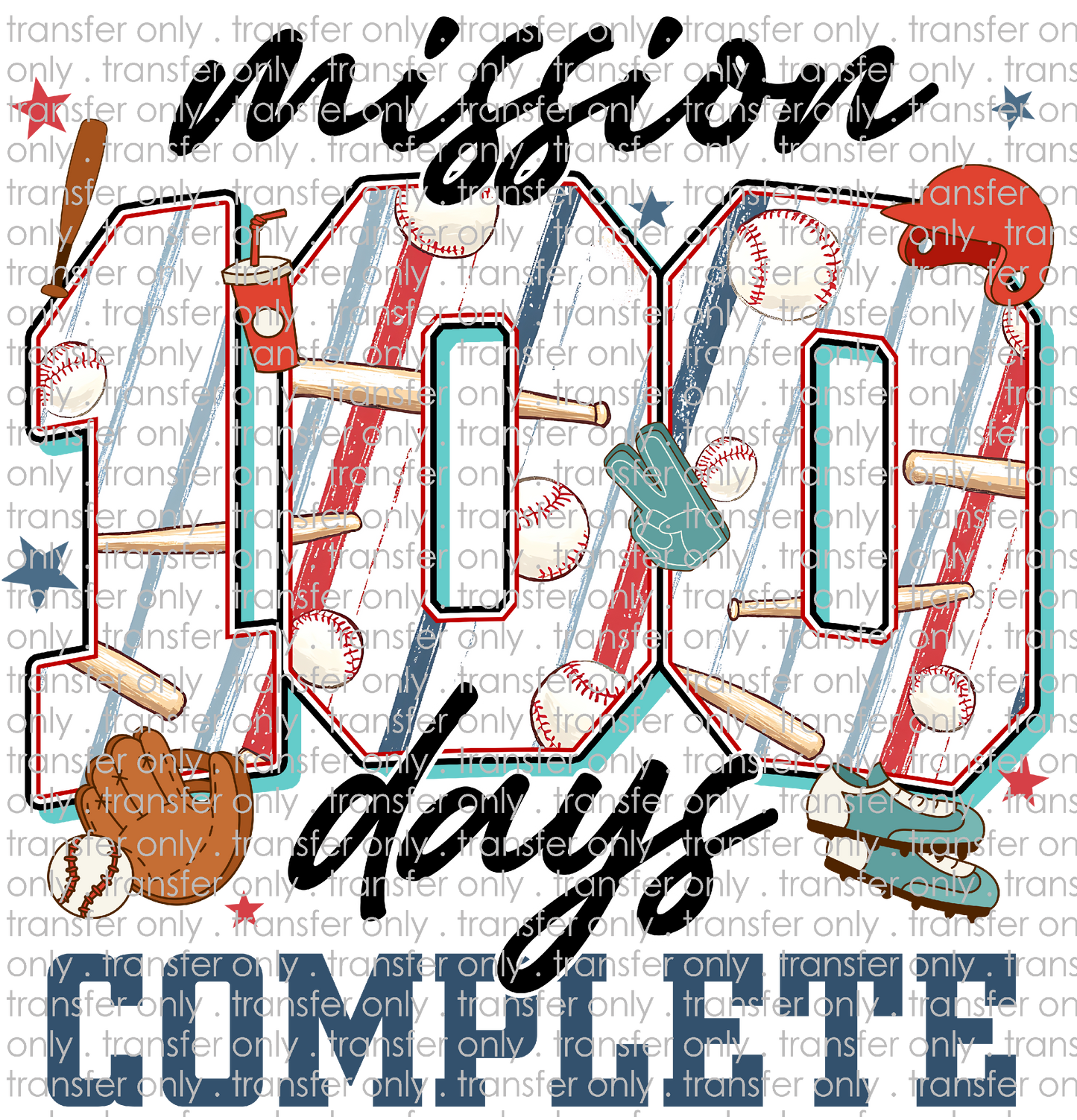 SCH 2293 Mission 100 Days Complete Baseball